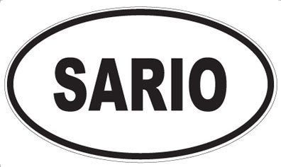 SARIO - Oval Magnet