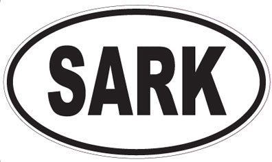 SARK - Oval Sticker