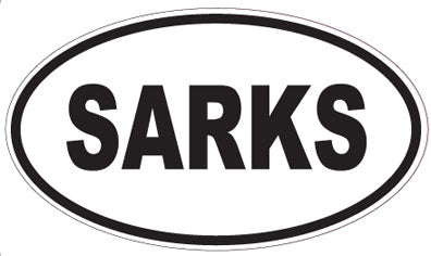 SARKS - Oval Magnet