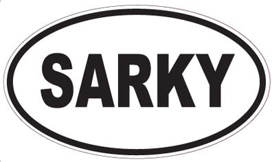 SARKY - Oval Magnet