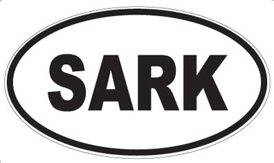 SARK - Oval Magnet