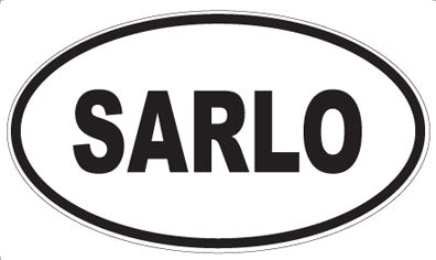 SARLO - Oval Magnet