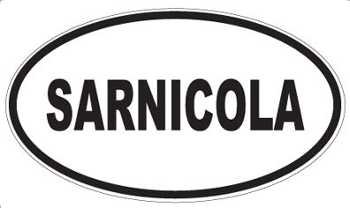 SARNICOLA - Oval Magnet