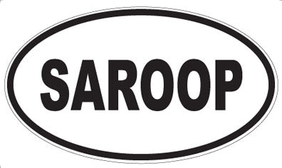 SAROOP - Oval Magnet