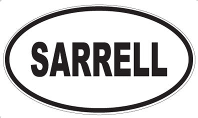 SARRELL - Oval Magnet