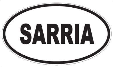 SARRIA - Oval Magnet