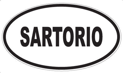 SARTORIO - Oval Magnet