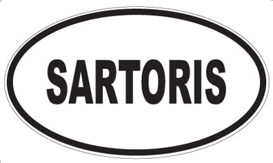 SARTORIS - Oval Magnet