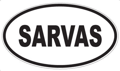 SARVAS - Oval Magnet