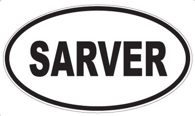 SARVER - Oval Magnet
