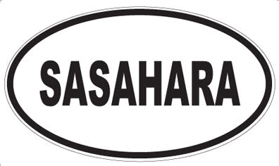 SASAHARA - Oval Magnet