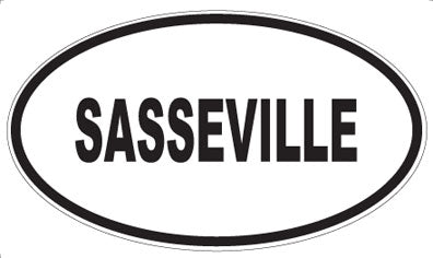 SASSEVILLE - Oval Magnet