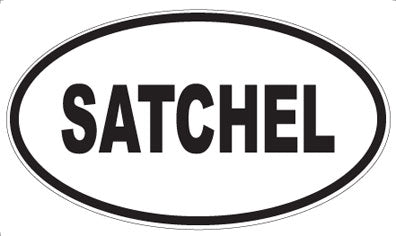 SATCHEL - Oval Magnet