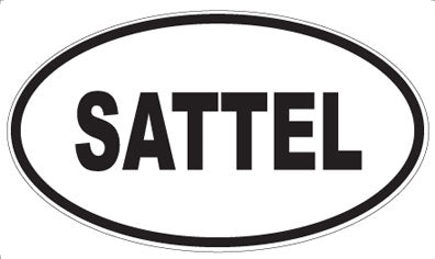 SATTEL - Oval Magnet