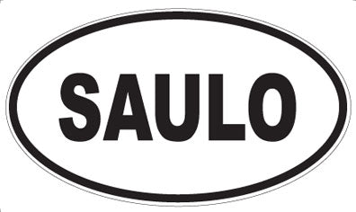 SAULO - Oval Magnet