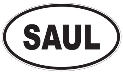 SAUL - Oval Magnet
