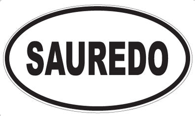 SAUREDO - Oval Magnet