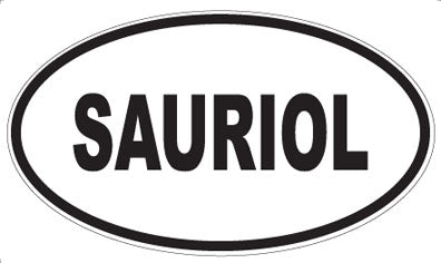 SAURIOL - Oval Magnet