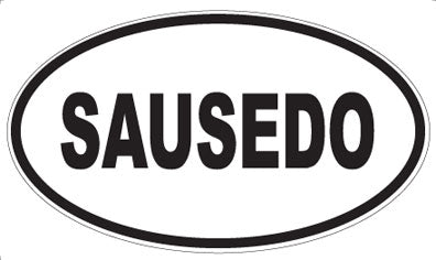 SAUSEDO - Oval Magnet