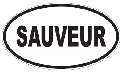 SAUVEUR - Oval Magnet