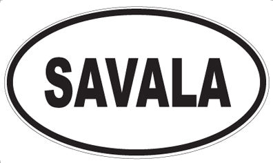SAVALA - Oval Magnet