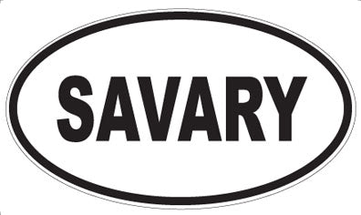 SAVARY - Oval Magnet
