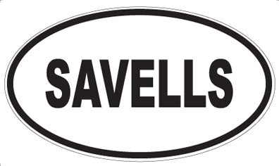 SAVELLS - Oval Magnet