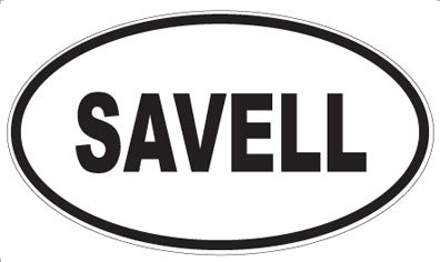 SAVELL - Oval Magnet