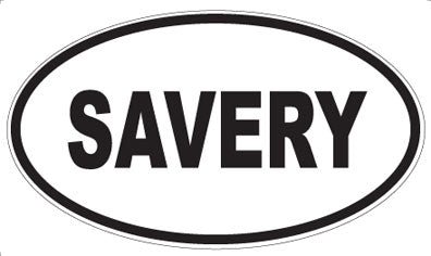SAVERY - Oval Magnet