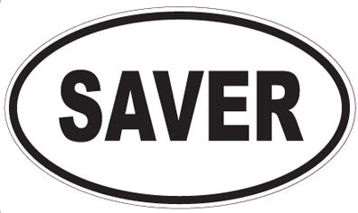 SAVER - Oval Magnet