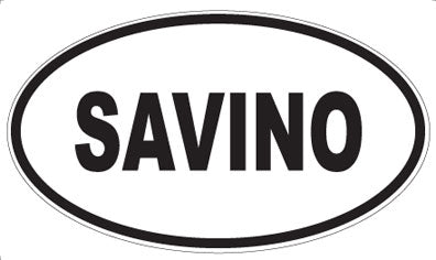SAVINO - Oval Magnet