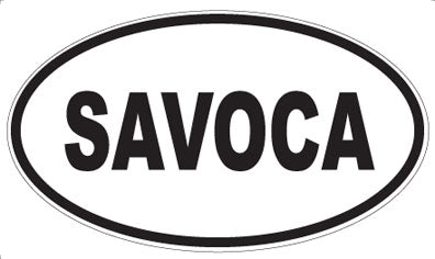 SAVOCA - Oval Magnet