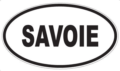 SAVOIE - Oval Magnet