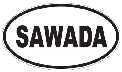 SAWADA - Oval Magnet