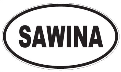 SAWINA - Oval Magnet
