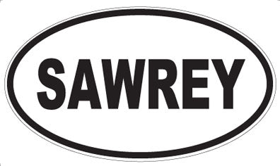 SAWREY - Oval Magnet
