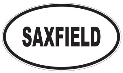 SAXFIELD - Oval Magnet