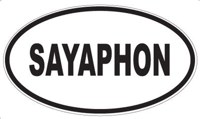 SAYAPHON - Oval Magnet