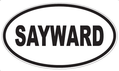 SAYWARD - Oval Magnet