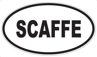 SCAFFE - Oval Magnet
