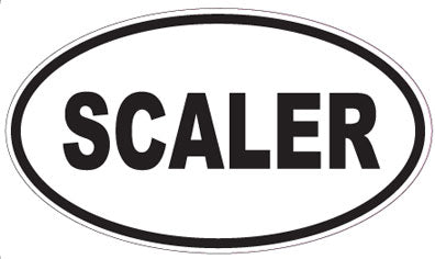 SCALER - Oval Sticker