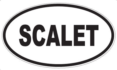 SCALET - Oval Magnet