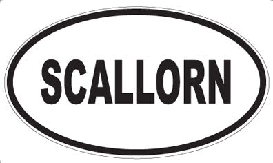 SCALLORN - Oval Magnet
