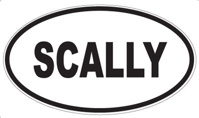 SCALLY - Oval Magnet