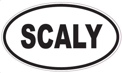SCALY - Oval Magnet