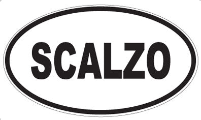 SCALZO - Oval Magnet