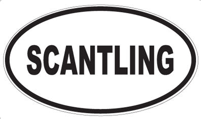 SCANTLING - Oval Magnet