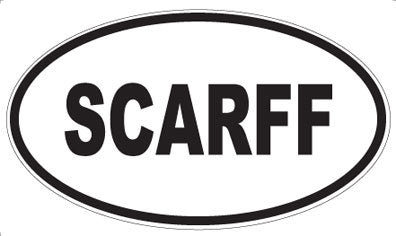 SCARFF - Oval Magnet