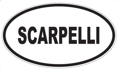 SCARPELLI - Oval Magnet