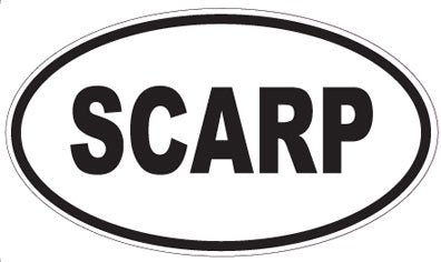 SCARP - Oval Magnet